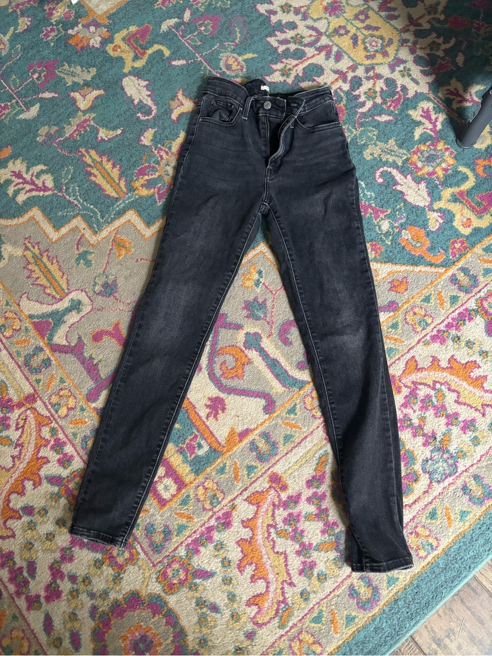 Levi’s 721 High-Rise Black Women's Skinny Jeans size 26